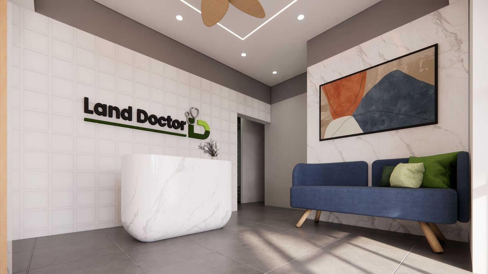 Land Doctor Office Interior Design Hyderabad - Endecore LLP