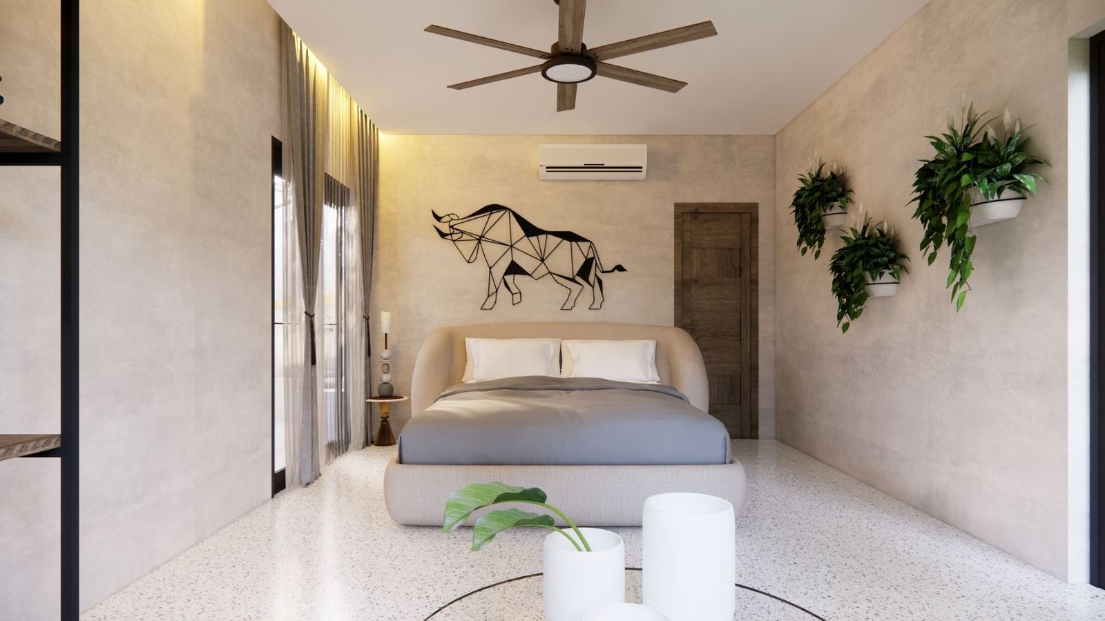 Mr Sravan Guest House Residential Interior Design Hyderabad - Endecore LLP